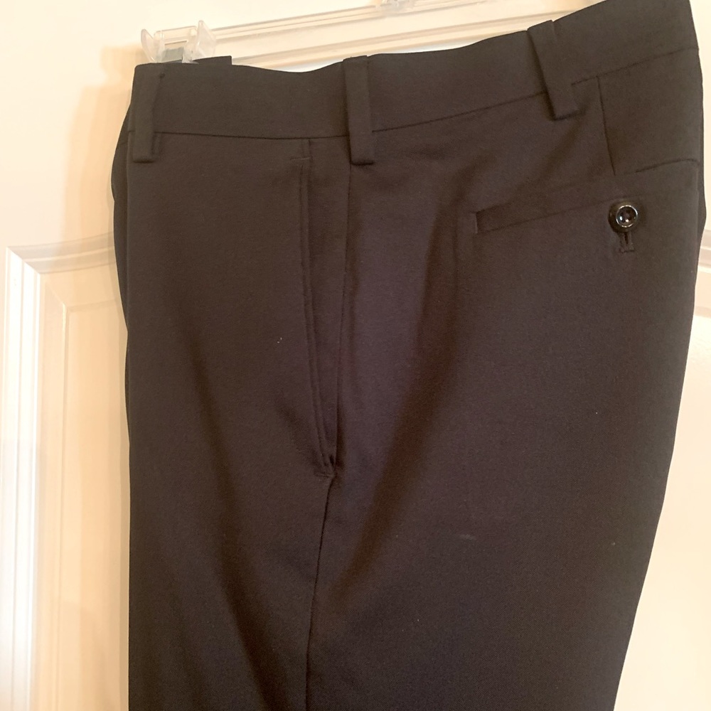 Men's Louis Raphael Black Slacks 32 x 22